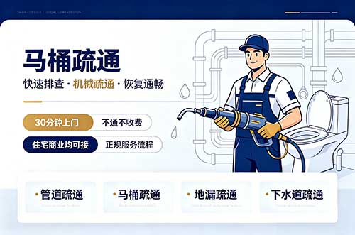 绍兴马桶疏通